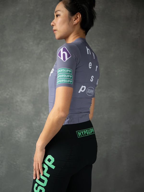 Women's Performance Team Jersey - Fog Gray