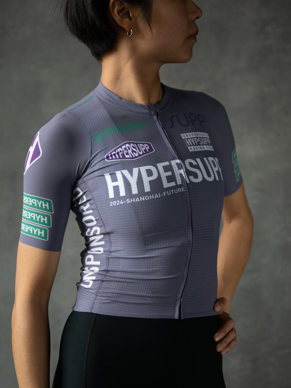 Women's Performance Team Jersey - Fog Gray