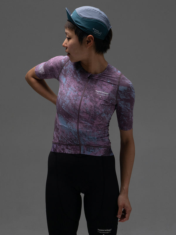 Women's Performance Jersey - Granite / Cosmic Purple