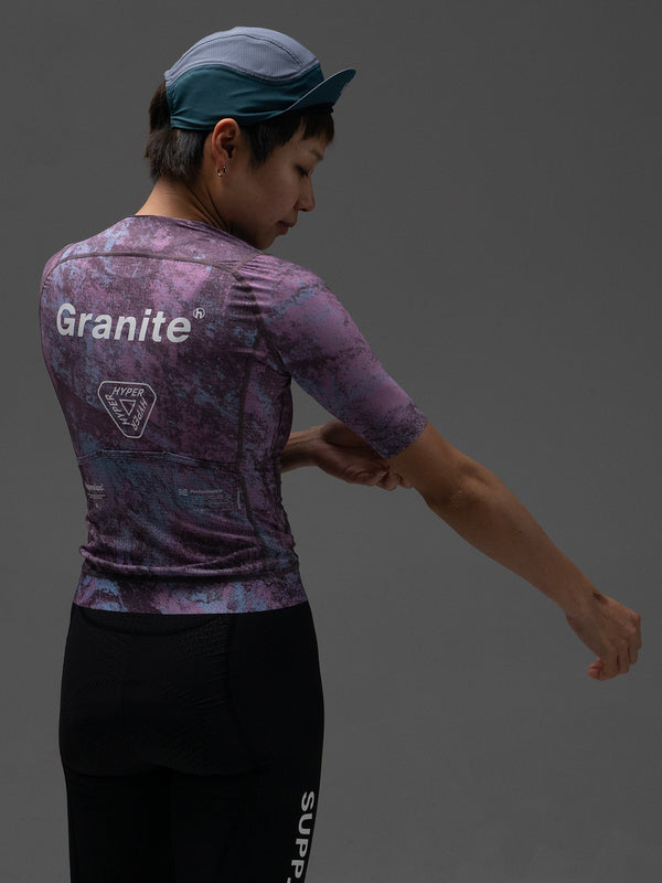 Women's Performance Jersey - Granite / Cosmic Purple