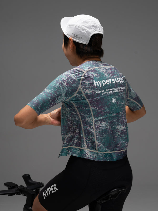 Women's Performance Jersey - Camouflage Green