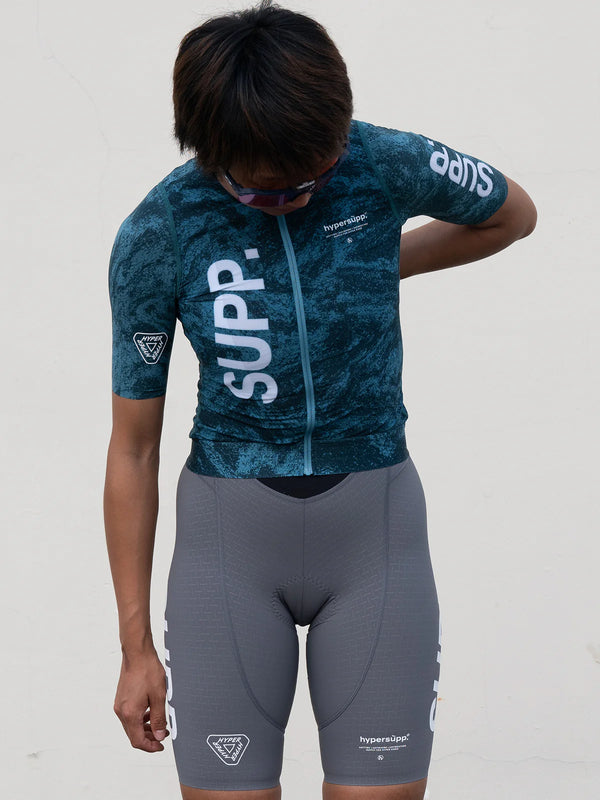 Women's SUPP. Jersey + Bib Shorts + Socks (Lagoon Green)