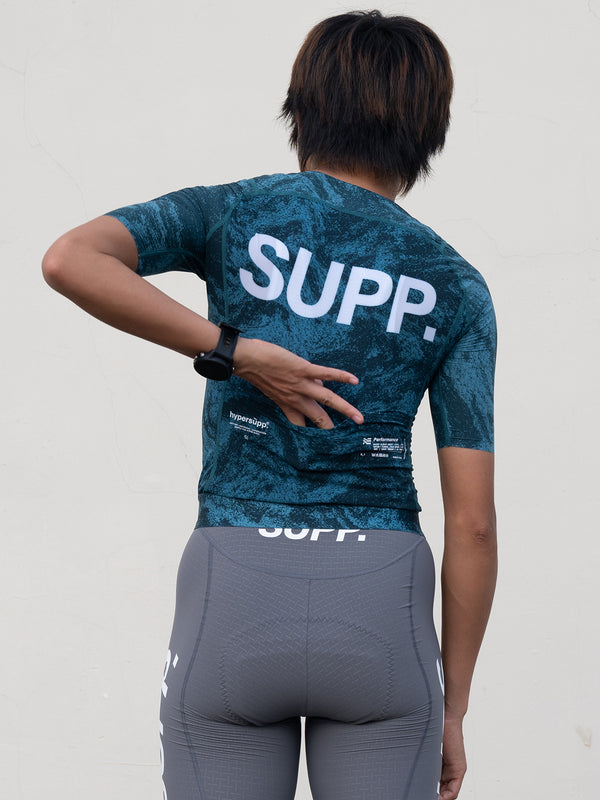 Women's SUPP. Jersey - Lagoon Green