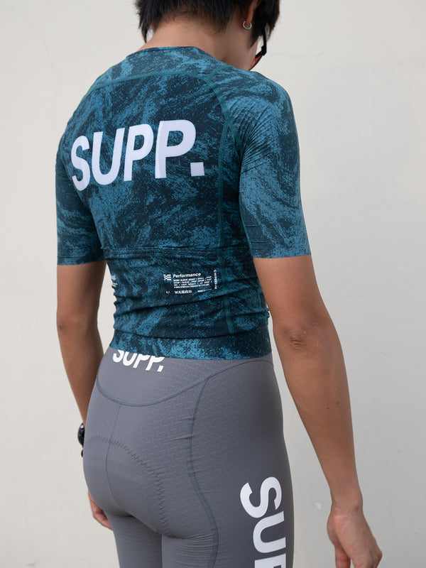 Women's SUPP. Jersey - Lagoon Green