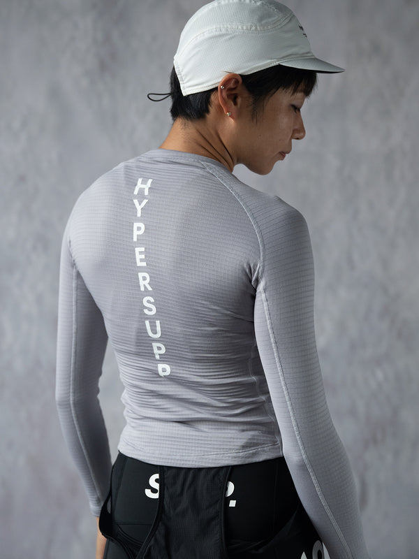 Women's Winter Long Sleeve Base Layer - Gull Gray