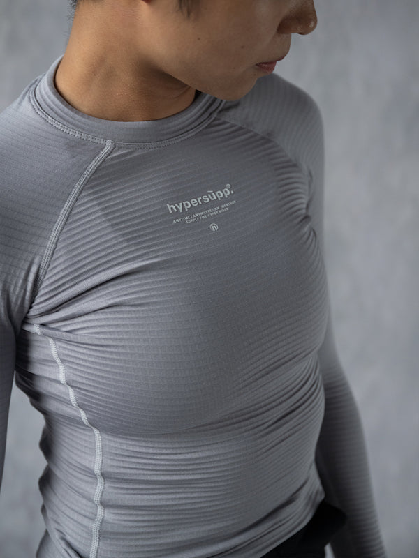 Women's Winter Long Sleeve Base Layer - Gull Gray