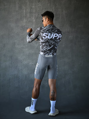 Men's SUPP. Long Sleeves Jersey - Smoky Green