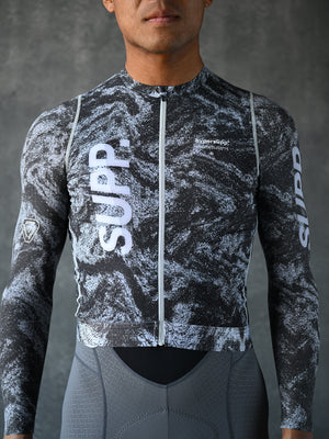 Men's SUPP. Long Sleeves Jersey - Smoky Green