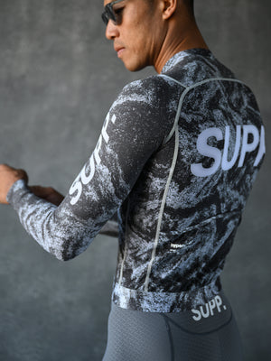 Men's SUPP. Long Sleeves Jersey - Smoky Green