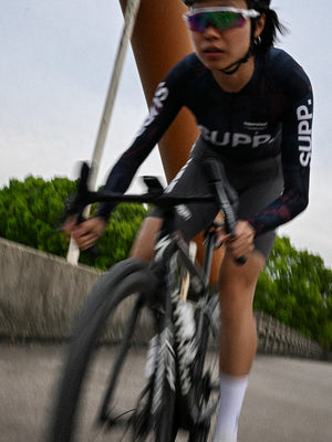 Women's Performance SUPP. Long Sleeve Jersey - Green/Mocha