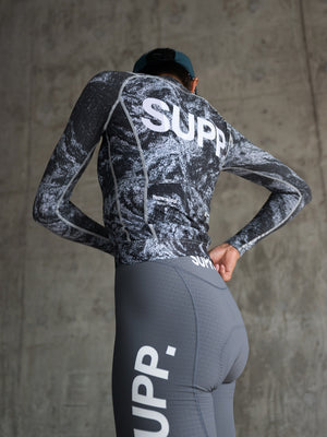 Women's SUPP. Long Sleeves Jersey - Smoky Green