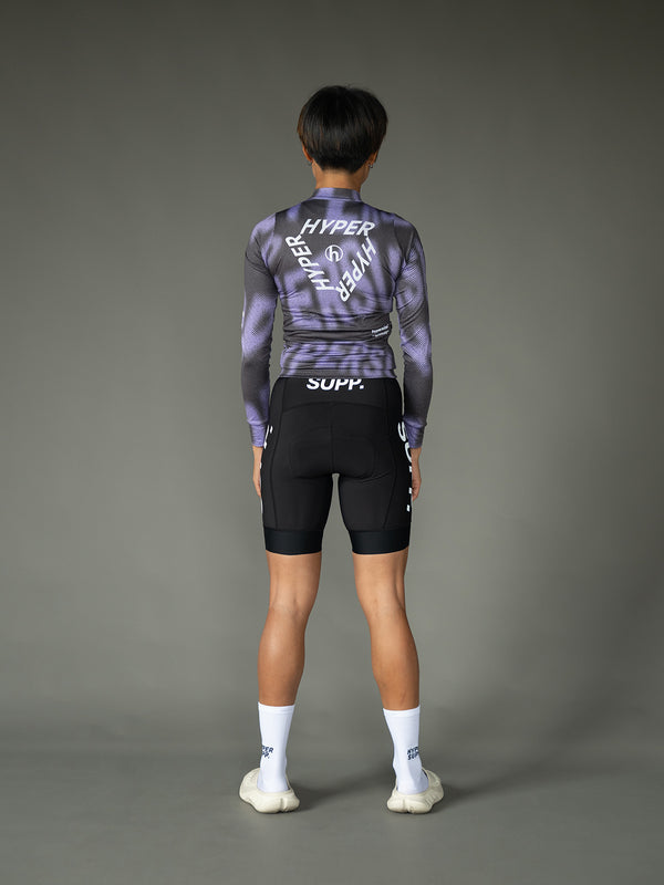 Women's Performance Fleece Long Sleeve Jersey 10-20℃ - Purple