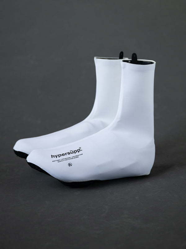 Waterproof Thermal Overshoes - White