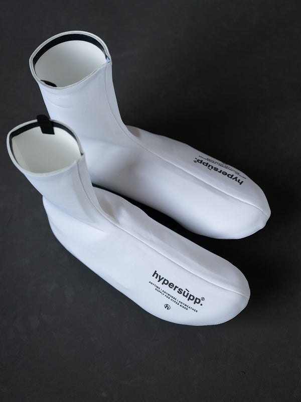 Waterproof Thermal Overshoes - White