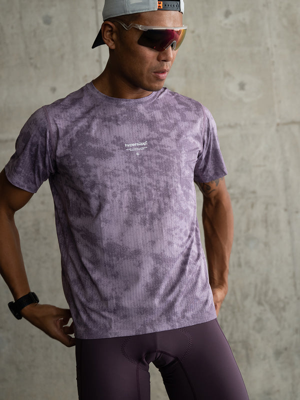 Men's Wildway Short Sleeve Quick-Dry T-Shirt - Granite/Dusty Pink