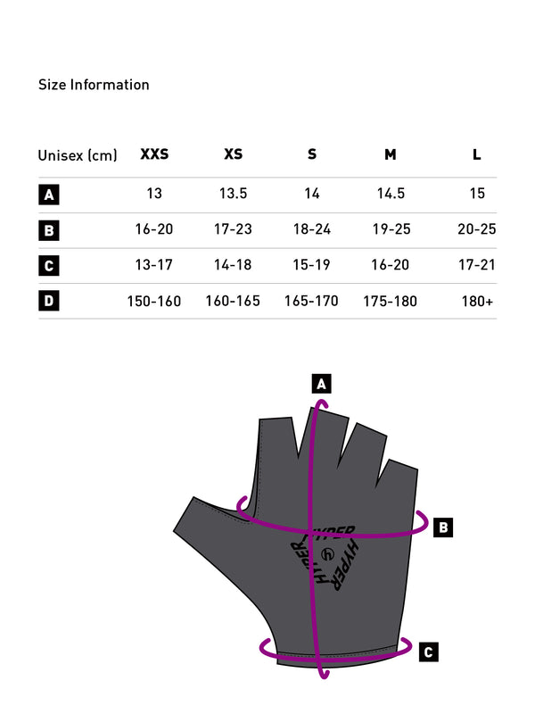 Race mitt - White