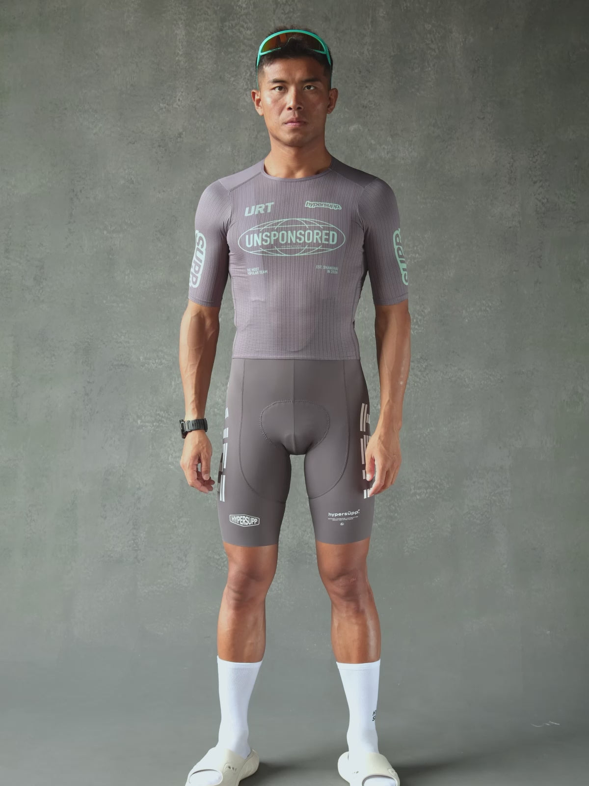 Men's Performance Zipless Jersey - Gray – hypersupp.