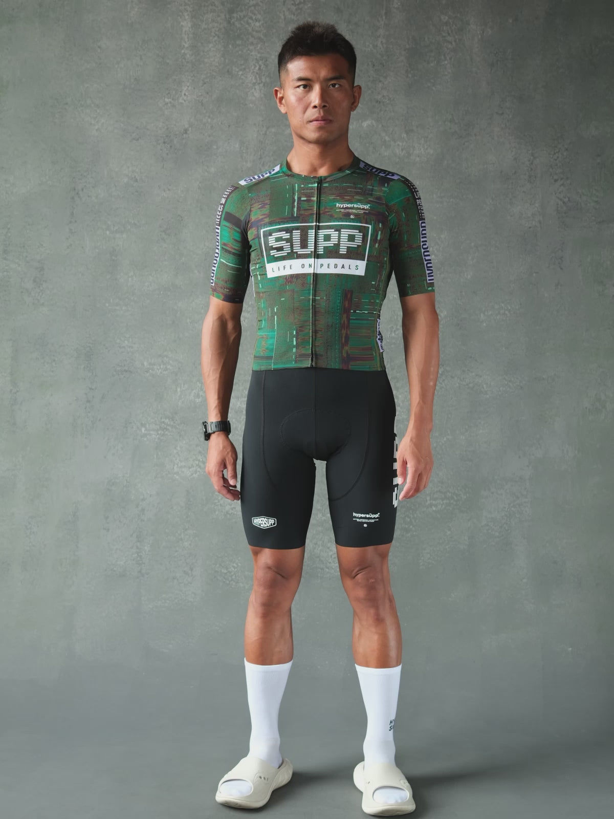Men's Performance SUPP. Jersey - Green – hypersupp.