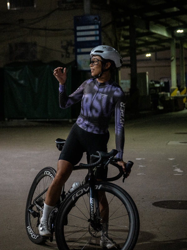 Women's Performance Fleece Long Sleeve Jersey 10-20℃ - Purple